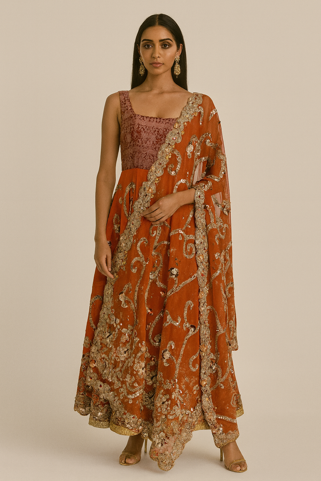 Zardozi Anarkali /Floor length