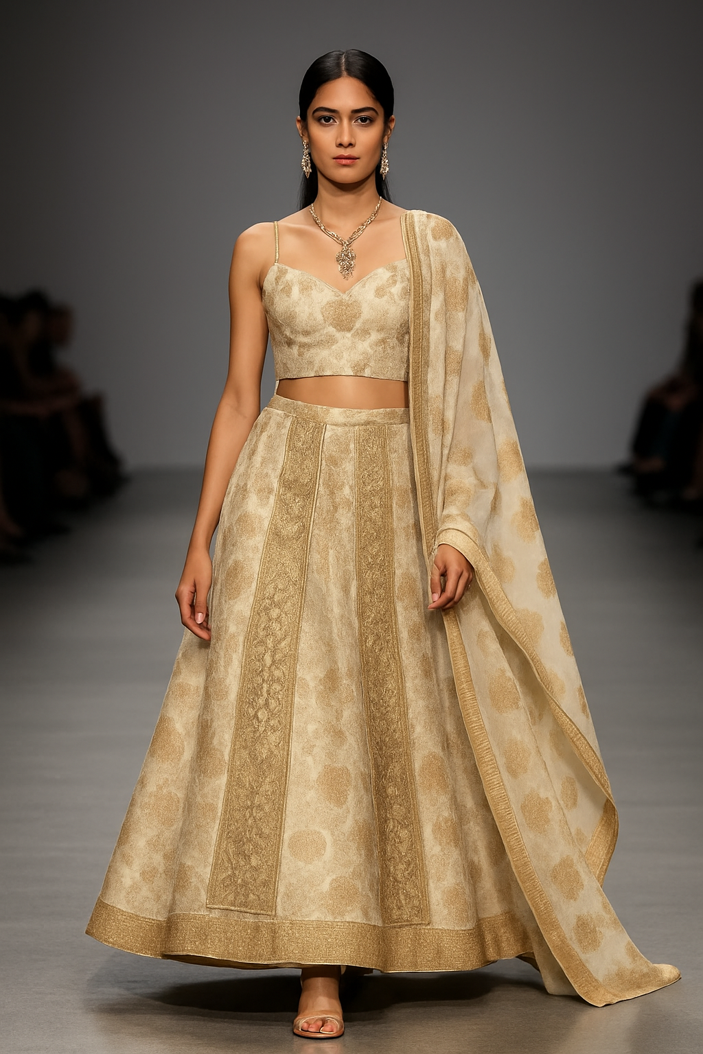 Beautiful Organza Lahenga