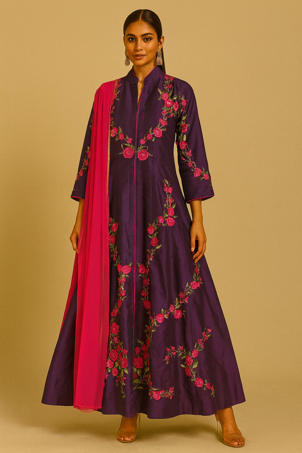 Anarkali /Garra Embroidery