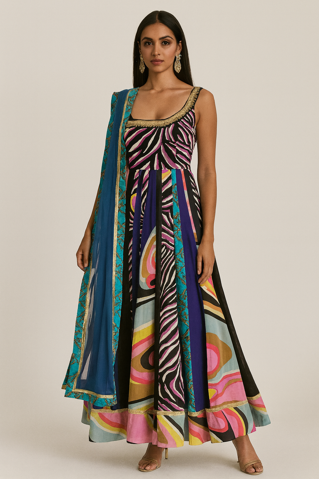 Anarkali /Off Shoulder