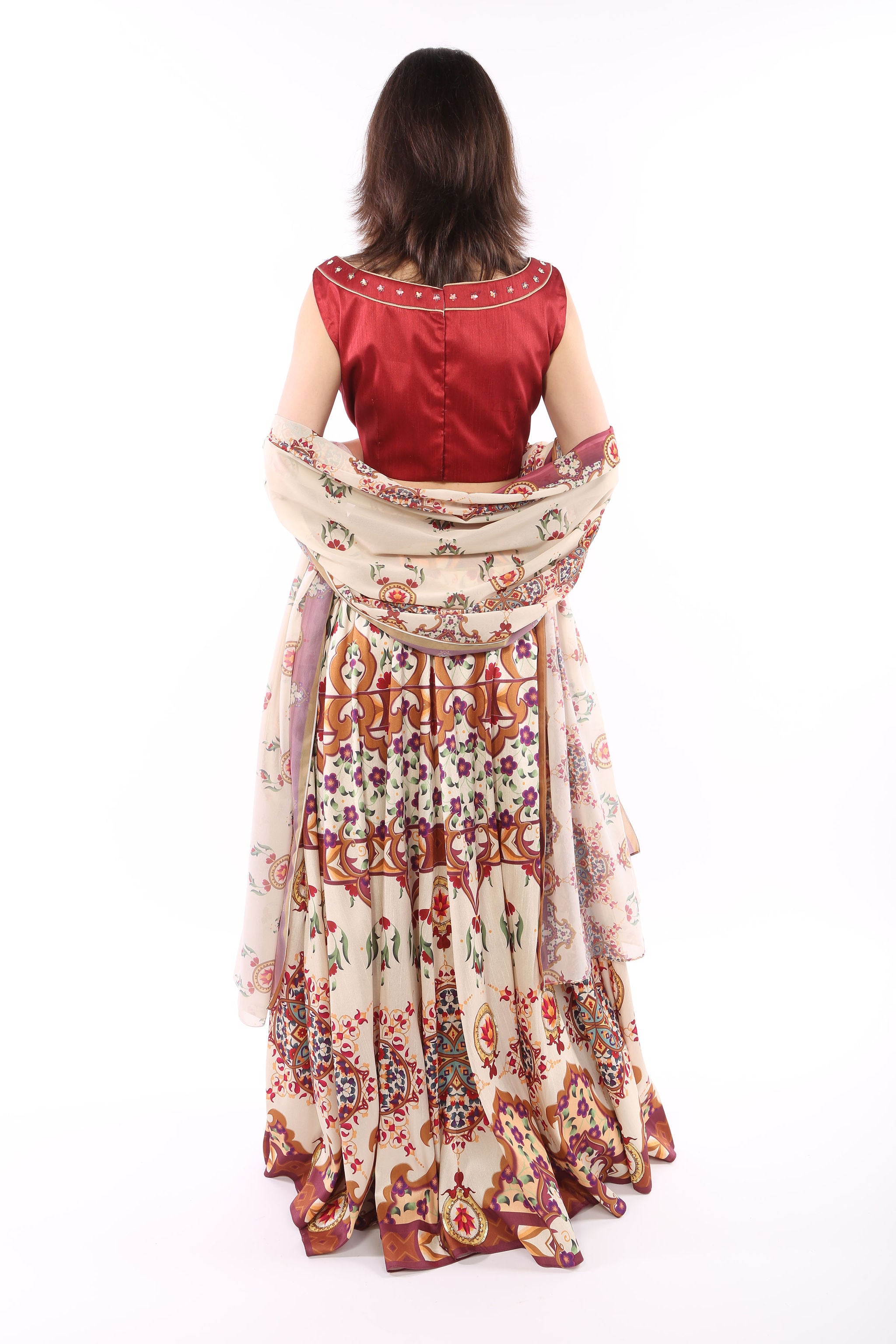 Printed Lahenga