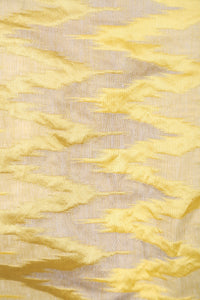 Yellow Silk Anarkali/Waistcoat