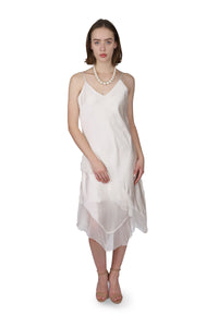 Beautiful white satin dress