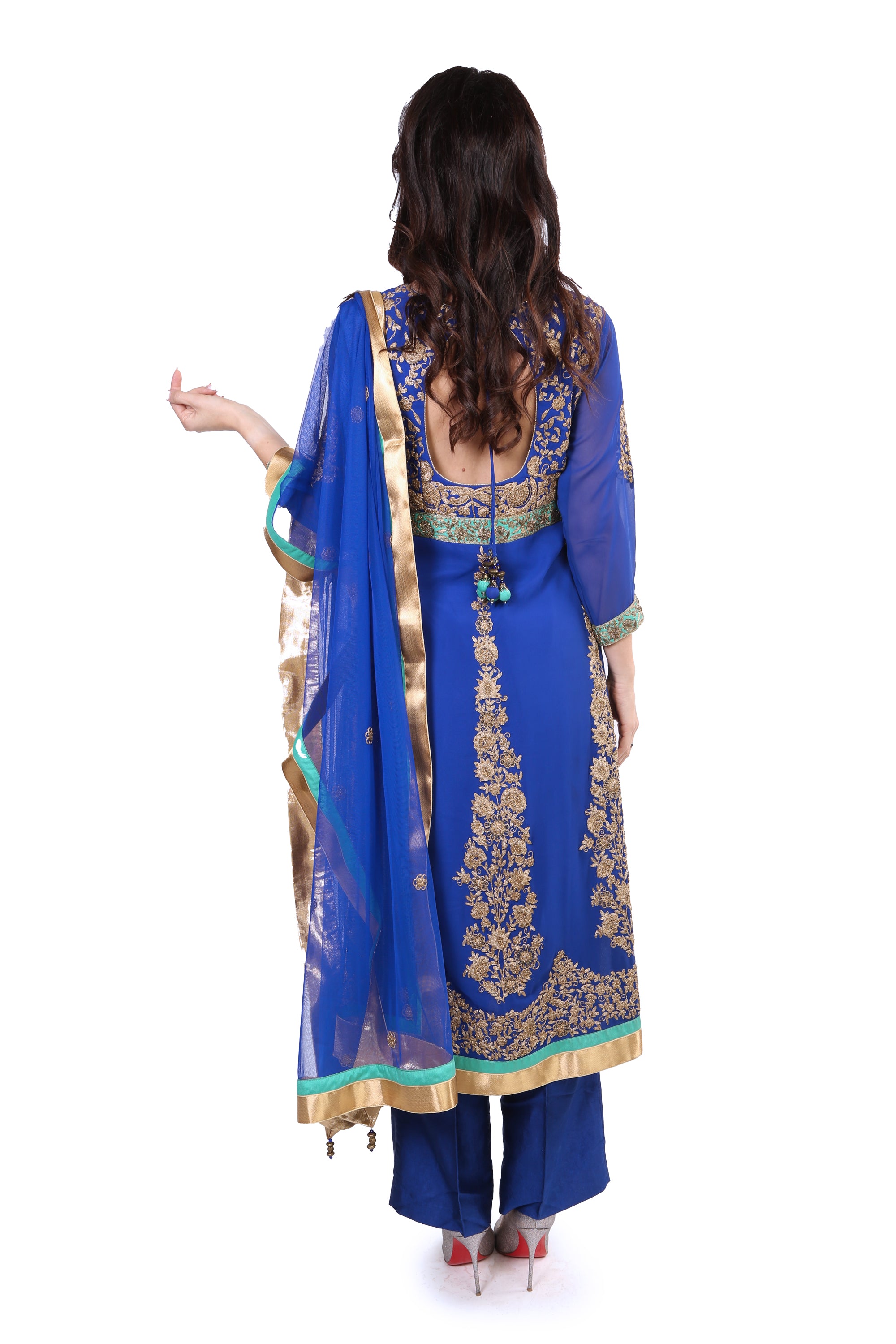 Royal Blue Traditional Suit