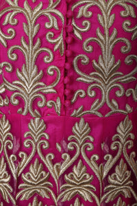 Hot pink Anarkali